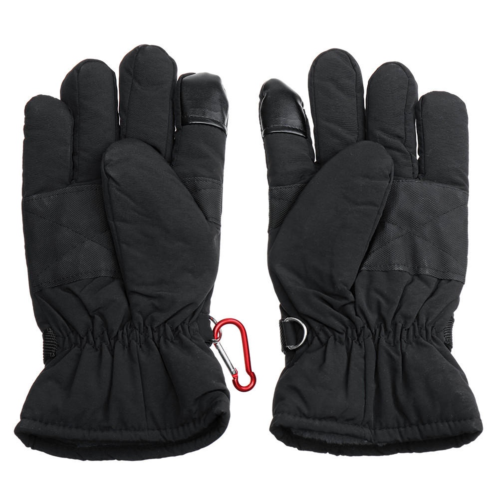 Touch Screen Electric Heated Gloves Rechargeable Battery Motorcycle Outdoor Hands Warmer - Image 2