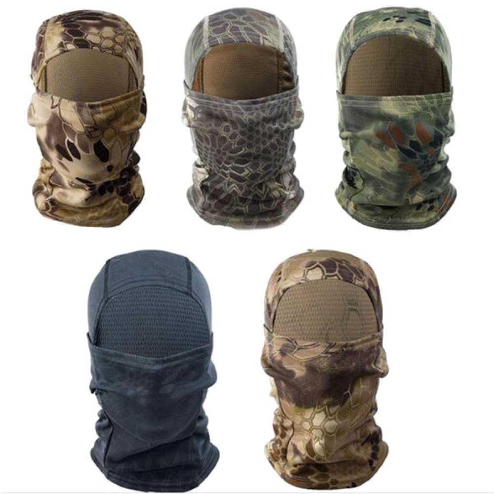 Outdooors Tactical Balaclava Full Face Mask Airsoft Multicolours - Desert - Image 2