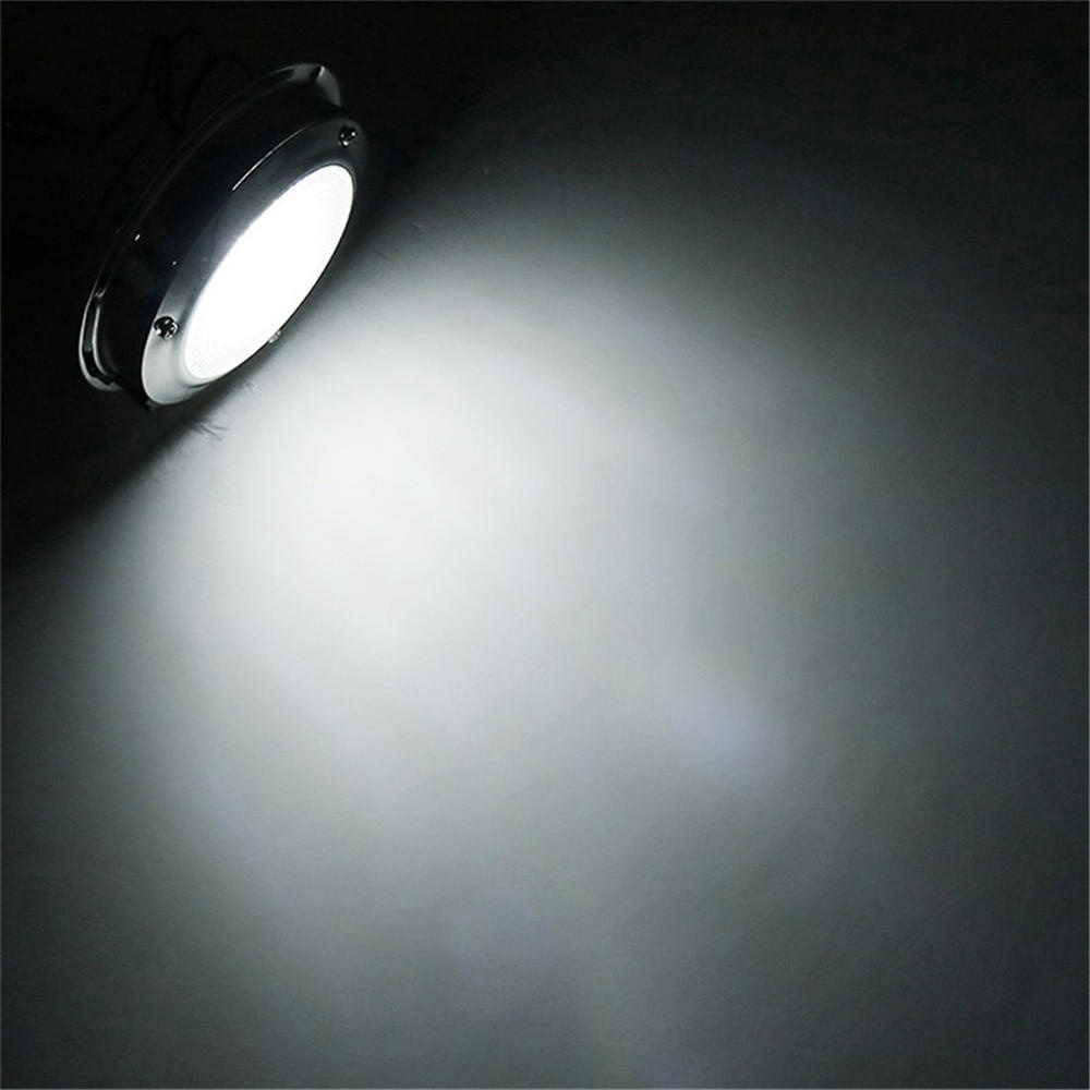 20LED 12V Marine Boat Car Vehicle Auto Round Roof Ceiling Interior Dome Lights Lamp - Image 2