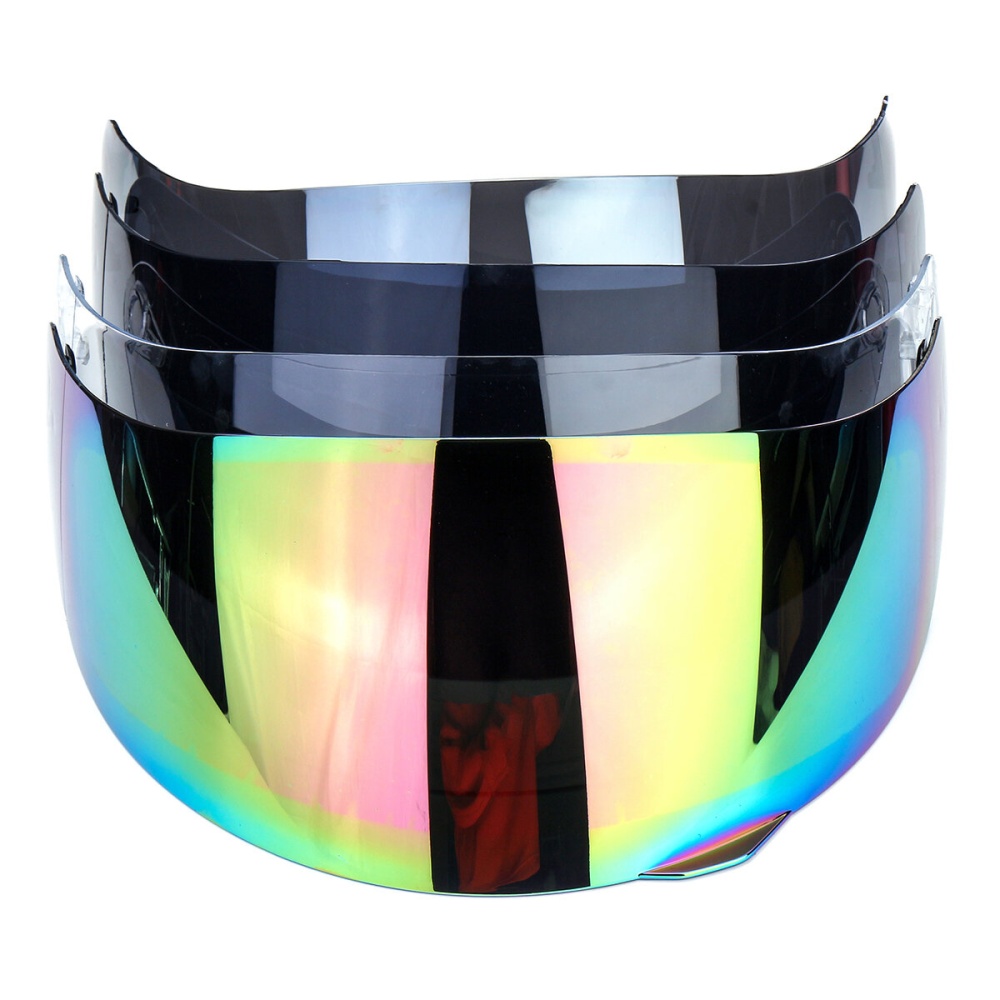 Anti-UV Motorcycle Helmet Lens Anti-scratch Face Shield Visor Lens For K3SV - Silver - Image 2