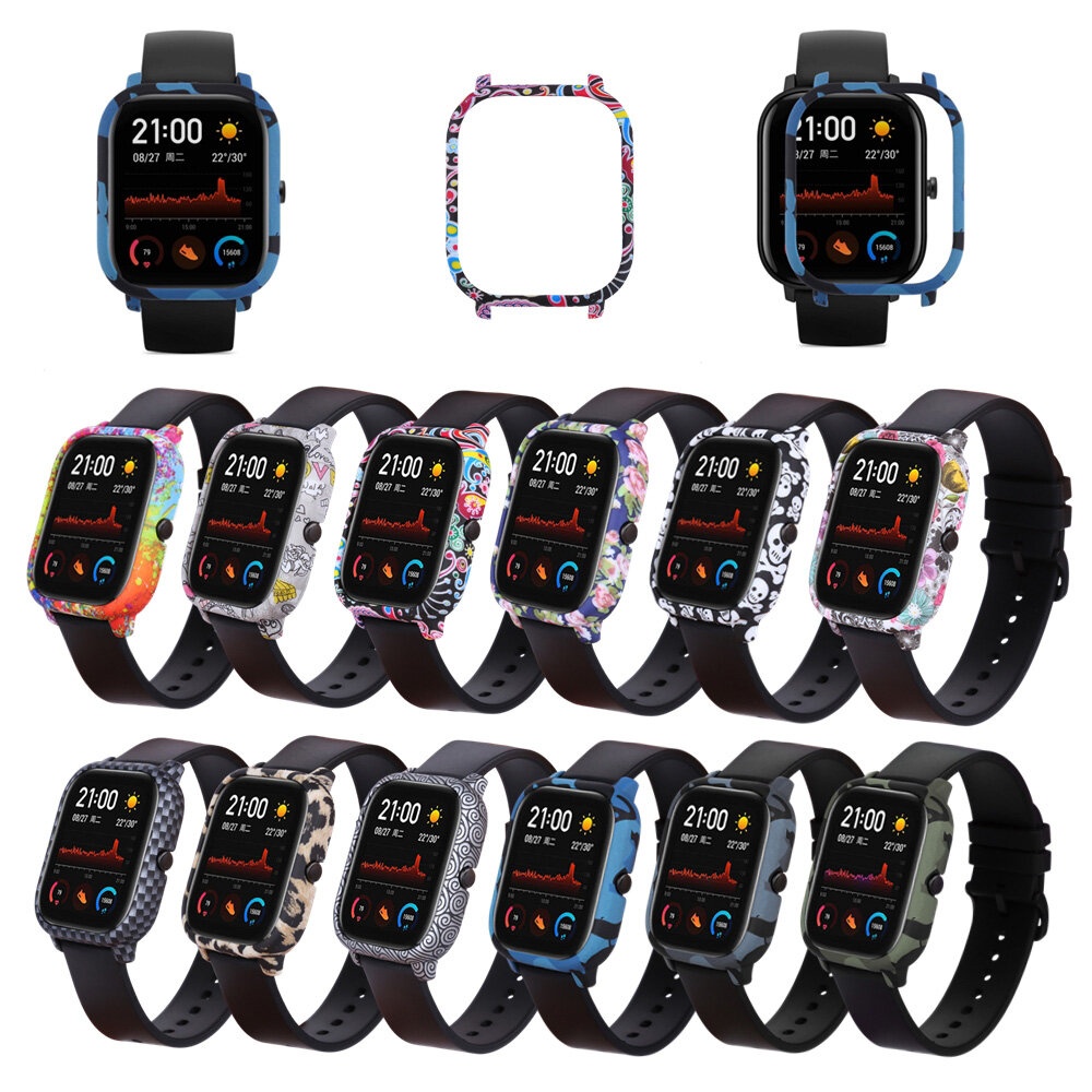 Light-weight PC Colorful Watch Cover Case Cover for AMAZFIT GTS - NO.1