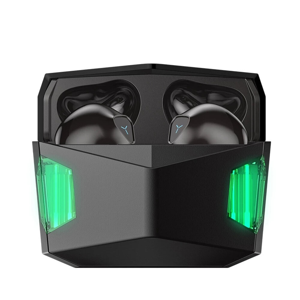 Lenovo GM5 TWS Casque de jeu bluetooth 5.0 ecouteurs de sport e faible latence HIFI Casque de musique avec micro - Noir