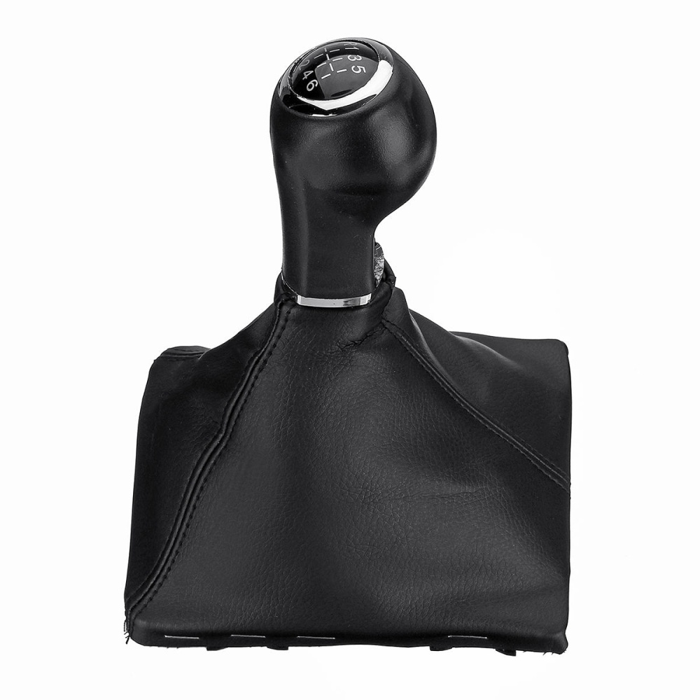 6 Speed Gear Shift Knob Stick with Gaiter Boot For Vauxhall Opel Astra Corsa D 2005-2010 - Image 2