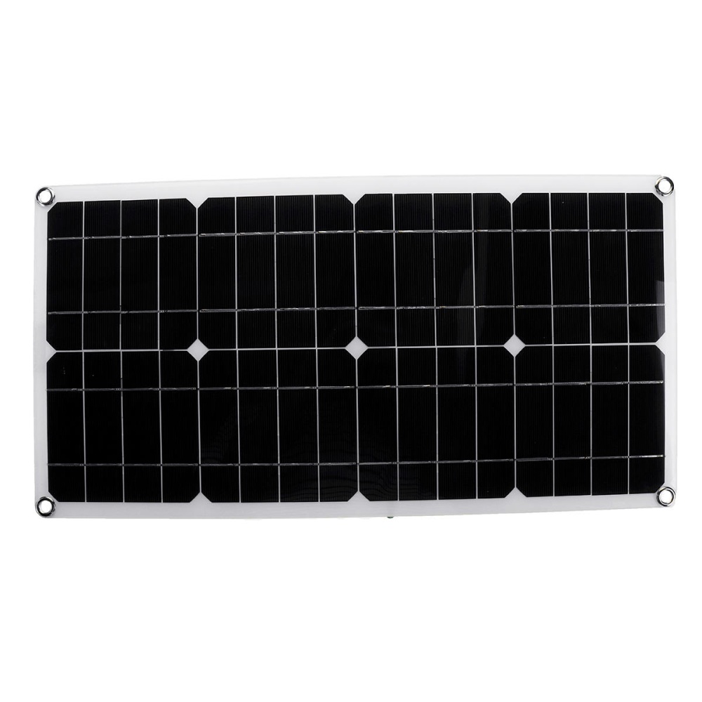 30W 18v 660*280*2.5mm Monocrystalline Solar Panel with Alligator Clip - Image 2