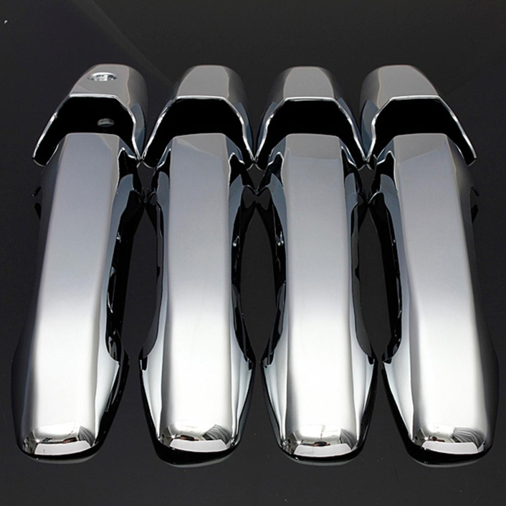 8PCS Chrome External Door Handle Cover For Honda Civic 4DR Sedan 2006-2011 - Image 2