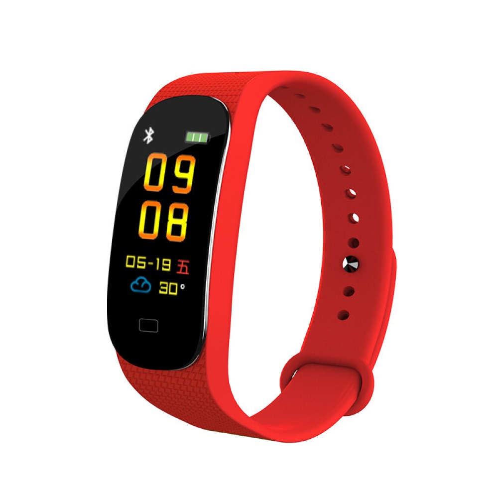 M5 Colorful Smart Bracelet HR Blood Pressure Monitor 0.96 TFT Color Display Watch for Android IOS - Green