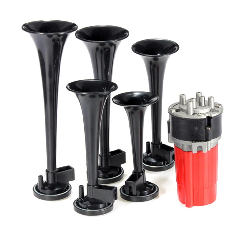 12V 5 Trumpet Musical Dixie Car Air Horn Dukes of Hazzard For Car Truck Boat - Image 2