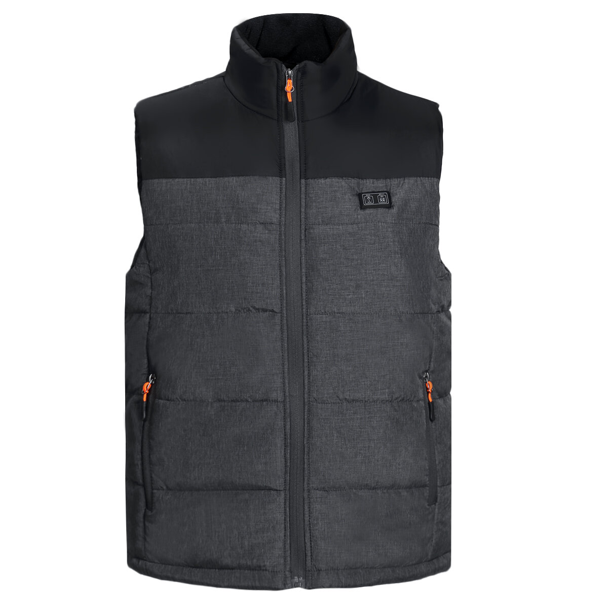 Dual-control 11-zone Graphene Smart Heating Vest Usb Heating Short Sleeve - M - Image 2