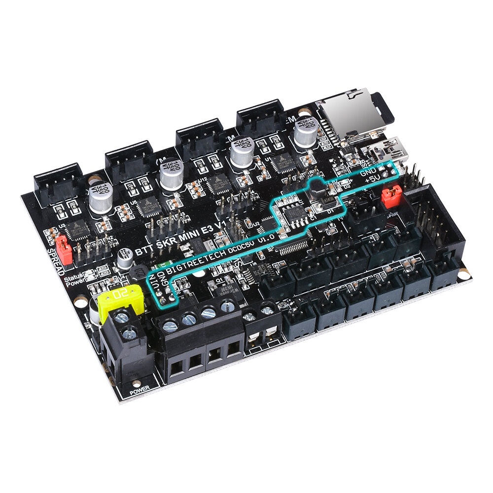 BIGTREETECH DCDC5V V1.0 Power Module For SKR mini E3 32Bit Control Board RGB Light Add Lamp Beads 3D Printer Parts - Image 2