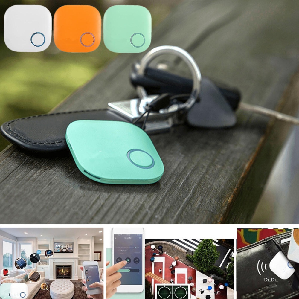 bluetooth 4.0 Anti Lost Tracker Key Finder Locator for IOS Android System - Orange