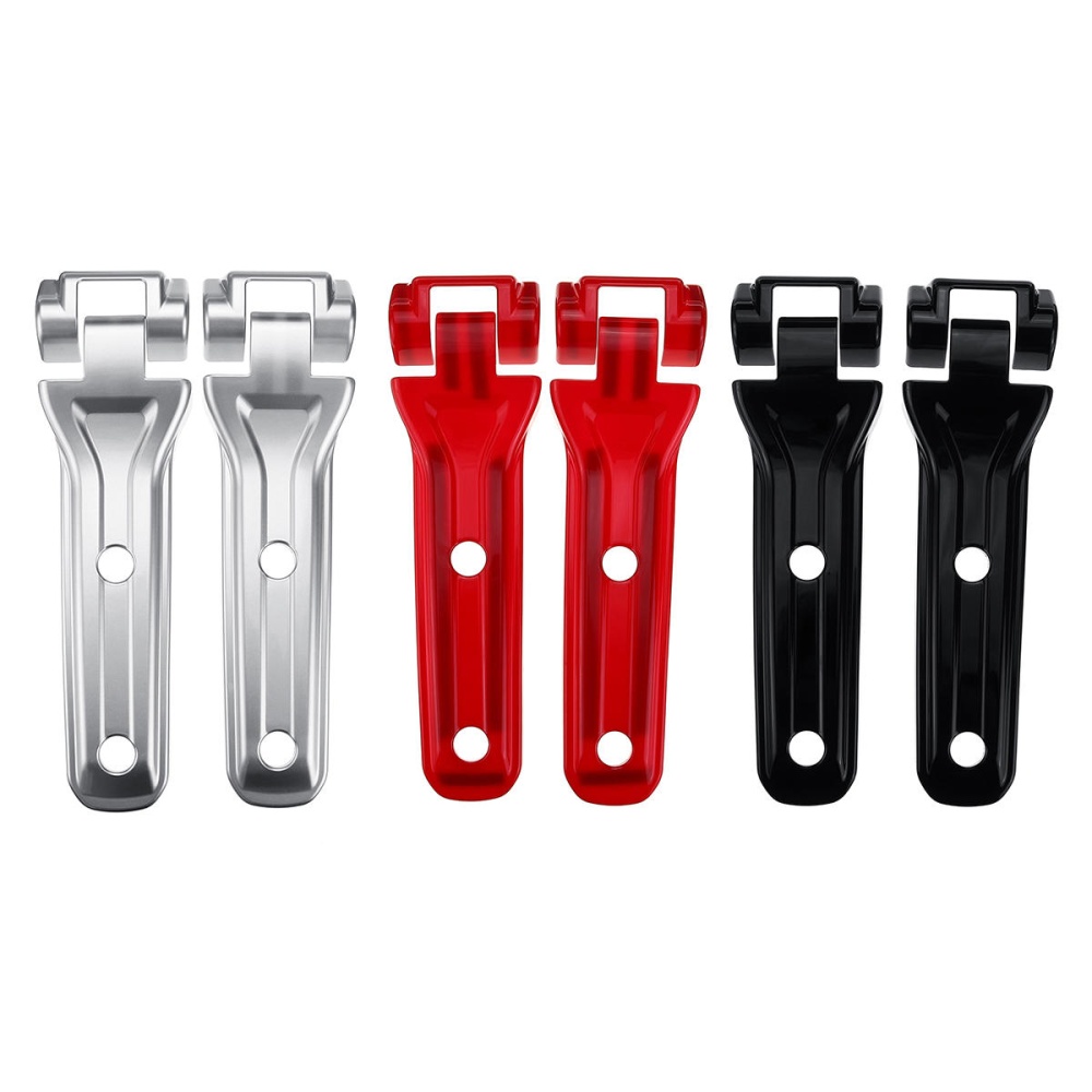 Tailgate Door Spare Tire Hinge Cover Trims For Jeep Wrangler JL 18-19 - Silver