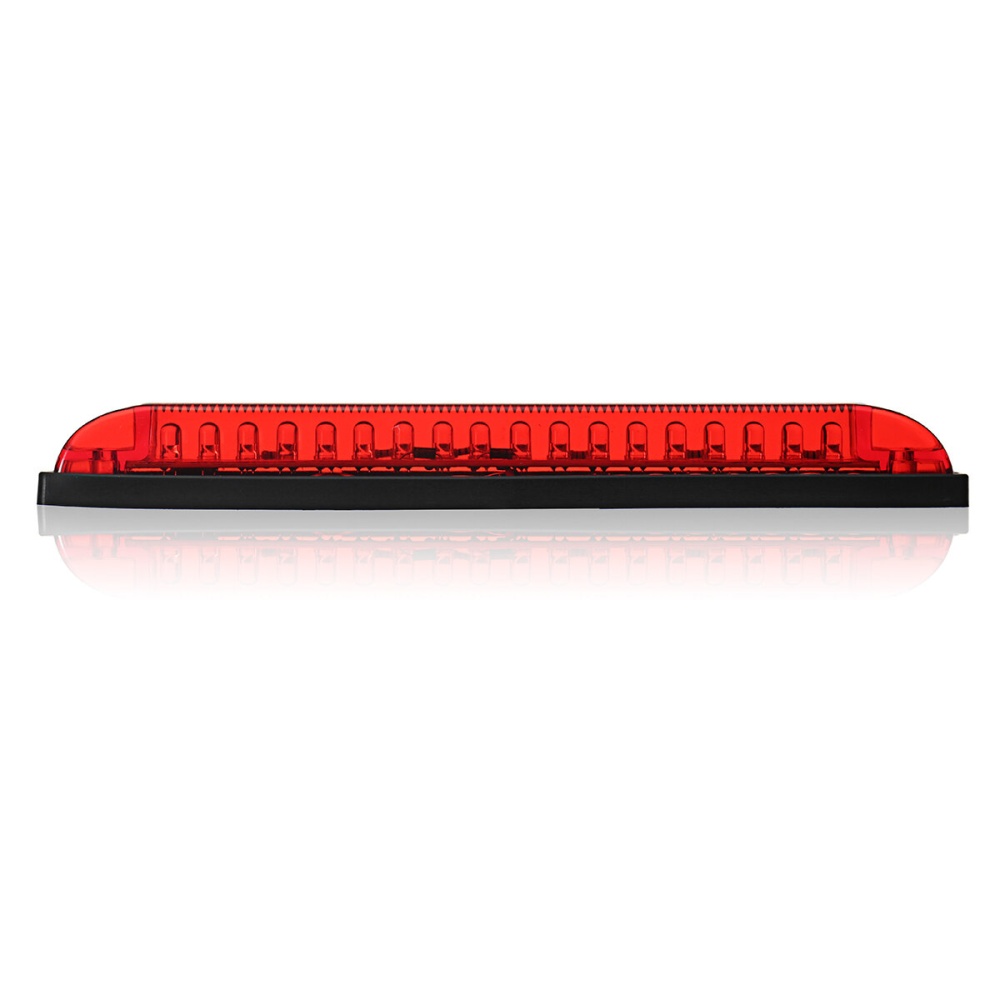 8 Inch 18 LED Car Slim Line Utility Strip Lights Waterproof 12V Side Marker Signal Lights Driving Lamp For Truck Trailer Boat - Blue - Image 2