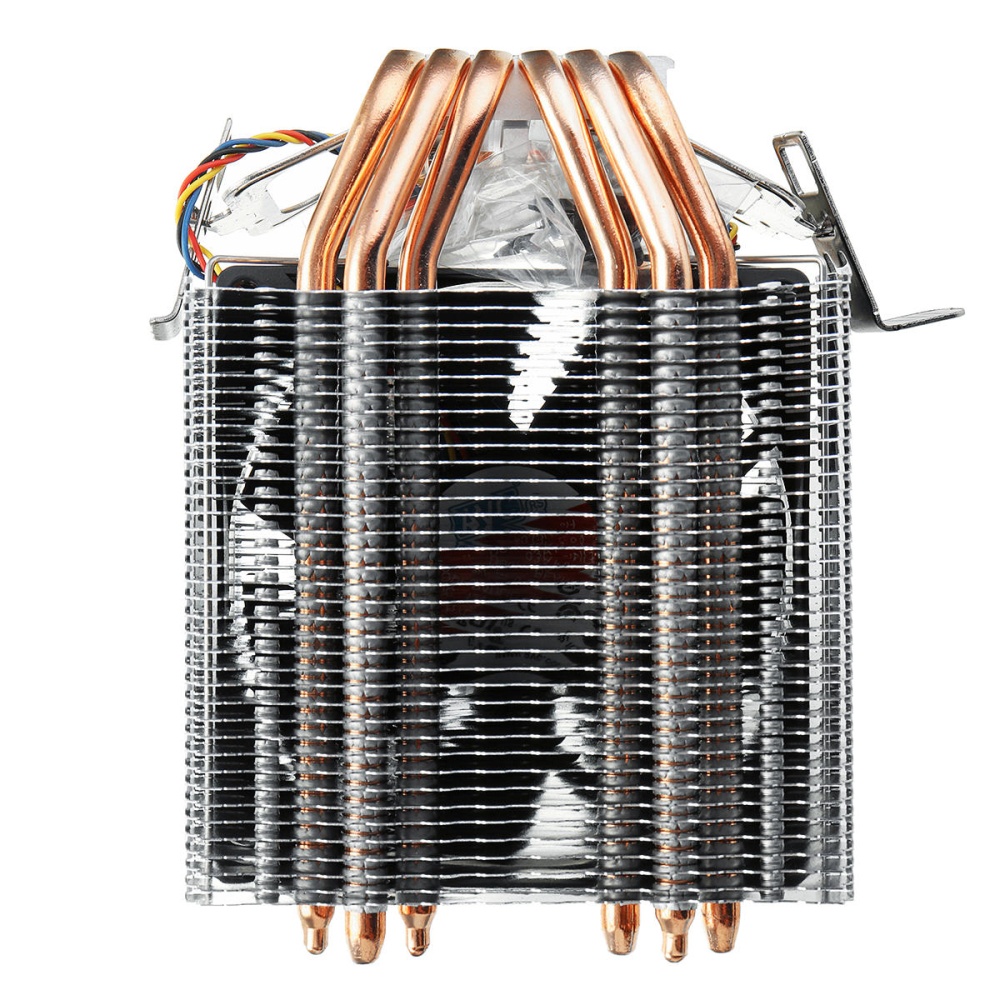 DC12V 6 Heat Pipe Computer CPU Fan Cooler Ultra-quiet Heat Sink For Lag1156/1155/1150/775 - Image 2