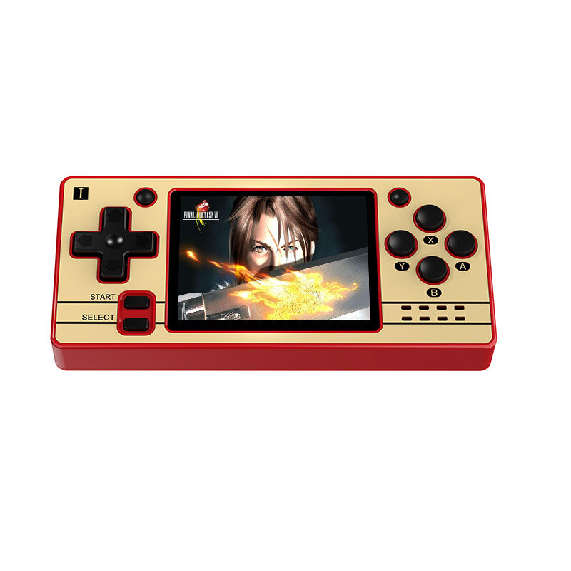 Powkiddy Q20 Mini 16G 32G 64G 5000 Games Retro Handheld Game Console for PS1 NES SFC MD 2.4 inch IPS Display Linux System Game Player - Red 16GB - Image 2