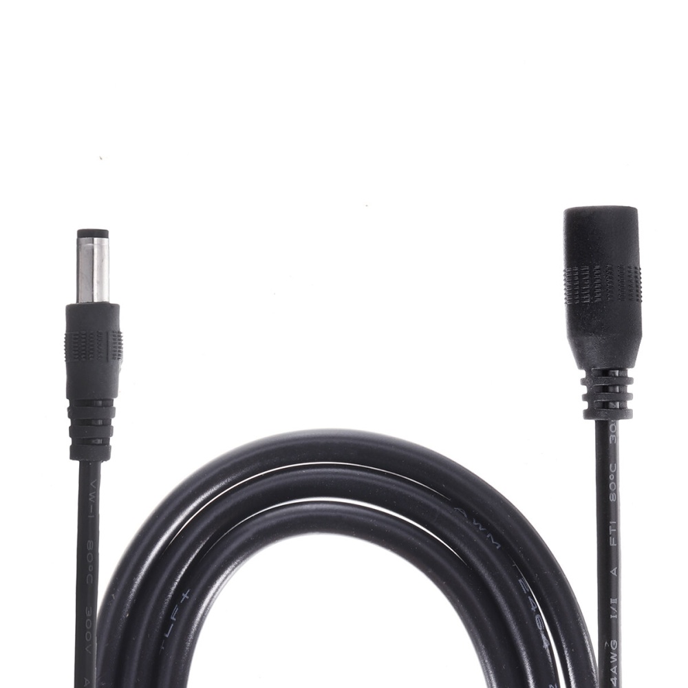 5.5x2.1mm DC Power Extension Cable Cord Wire For Lower 75W Device 1/2/3/5/10M - 10M - Image 2