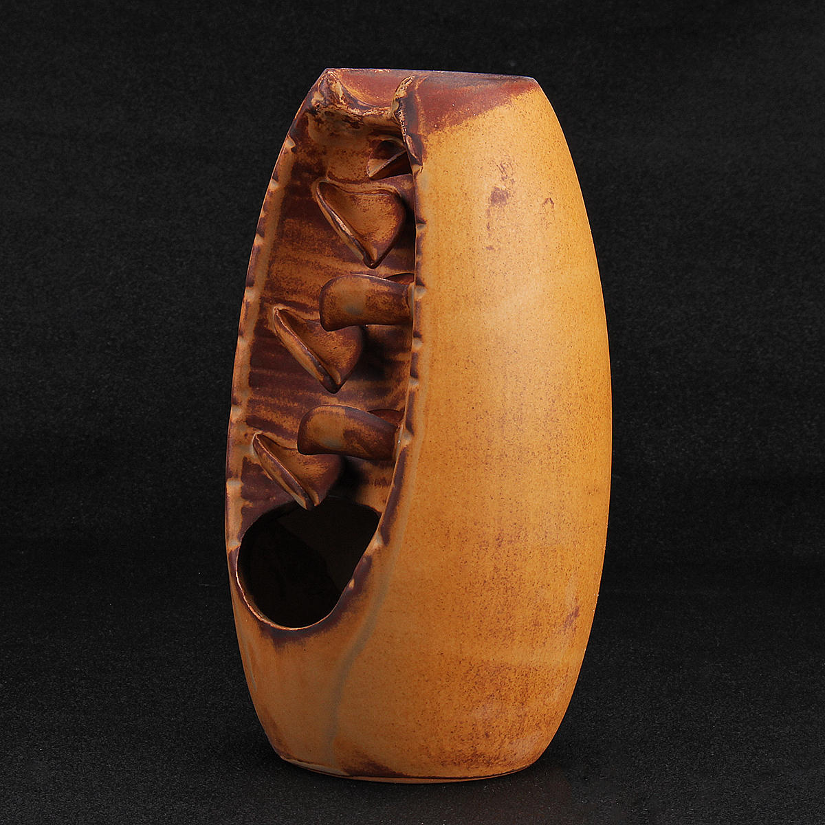 Backflow Incense Burner Ceramic Censer Cone Aromatherapy Home Decor Holder - Image 2