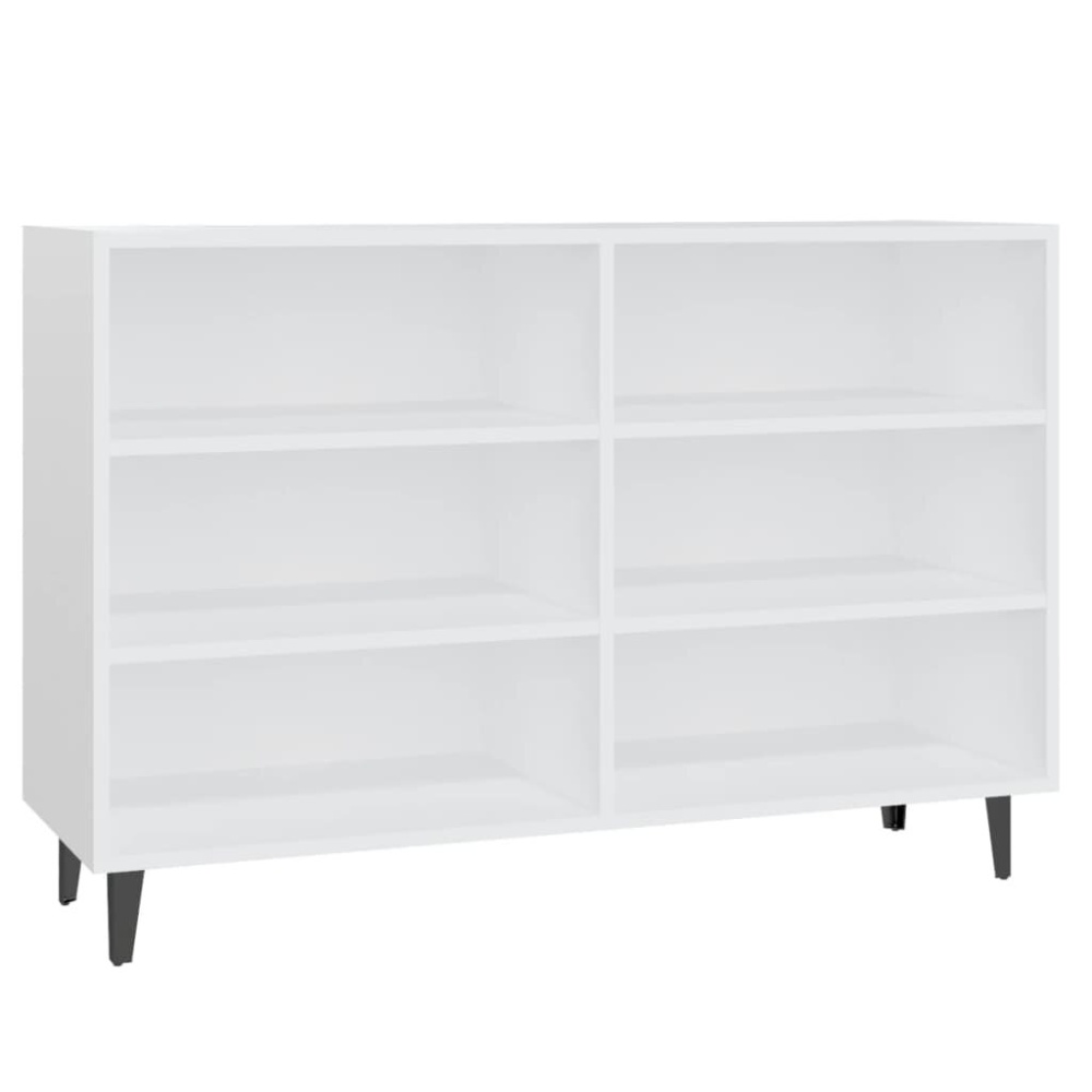 Sideboard White 40.7"x13.8"x27.6" Chipboard - Image 2