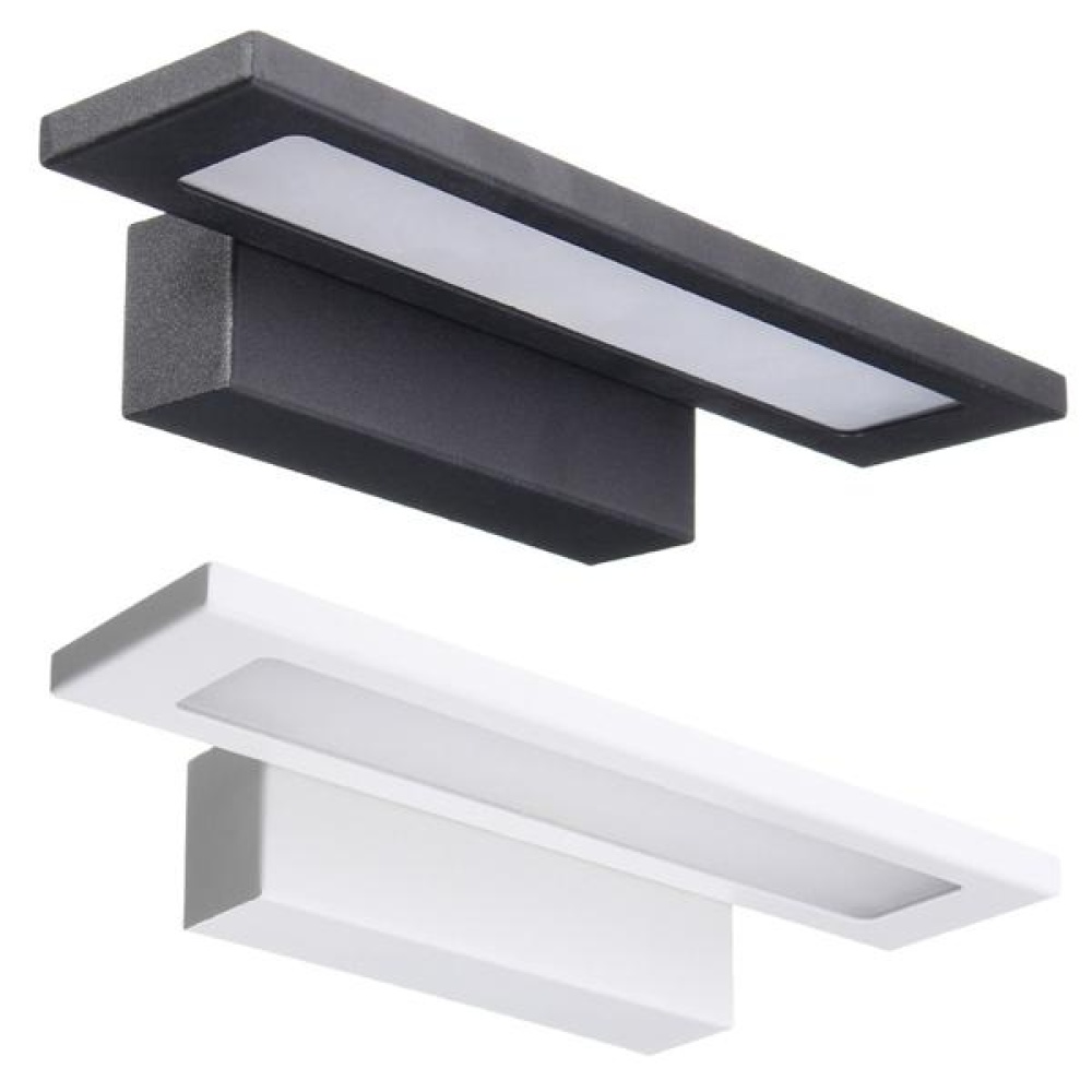 5W Modern LED Wall Light Bathroom Mirror Wall Sconce 25CM Lamp AC85-265V - Warm White Black - Image 2