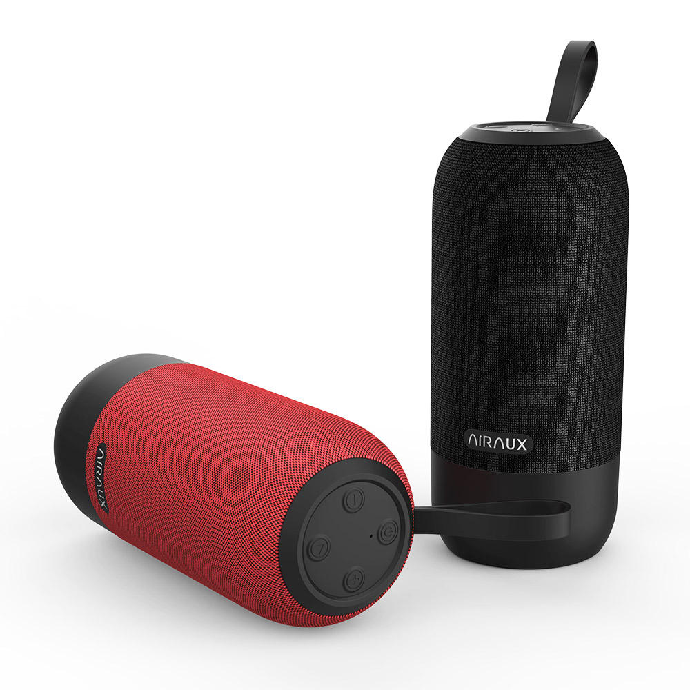 BlitzWolf® AIRAUX AA-WM1 10W bluetooth 5.0 Wireless Stereo Bass Speaker IPX5 Hands-free Call Headset with TWS Support - Red - Image 2