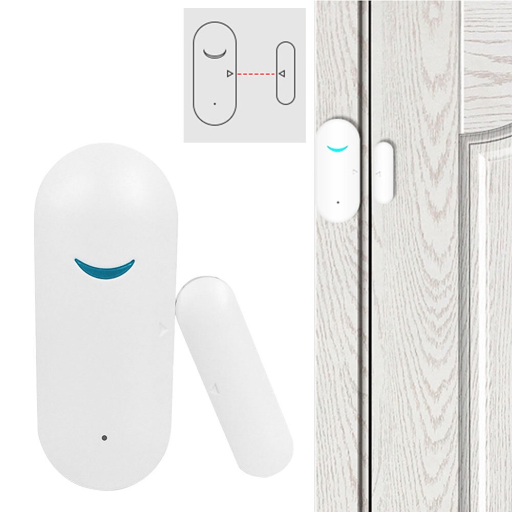 Easy Install Push Notification Office Guard Door Sensor Alarm Anti Theft Home Security Open Closed Detector Smart WIFI Tuya APP
