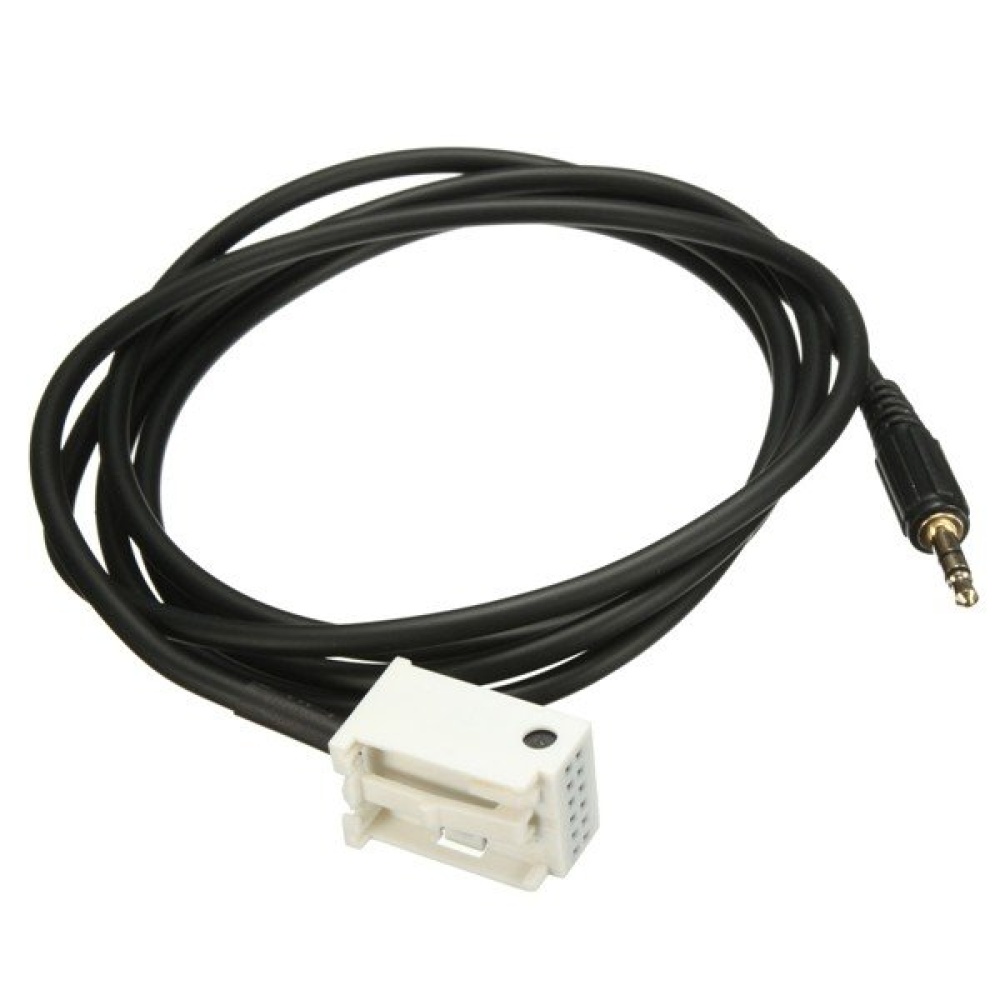 Car 3.5mm Audio Music AUX Cable Input Adapter For Mercedes Benz W203 C-class - Image 2