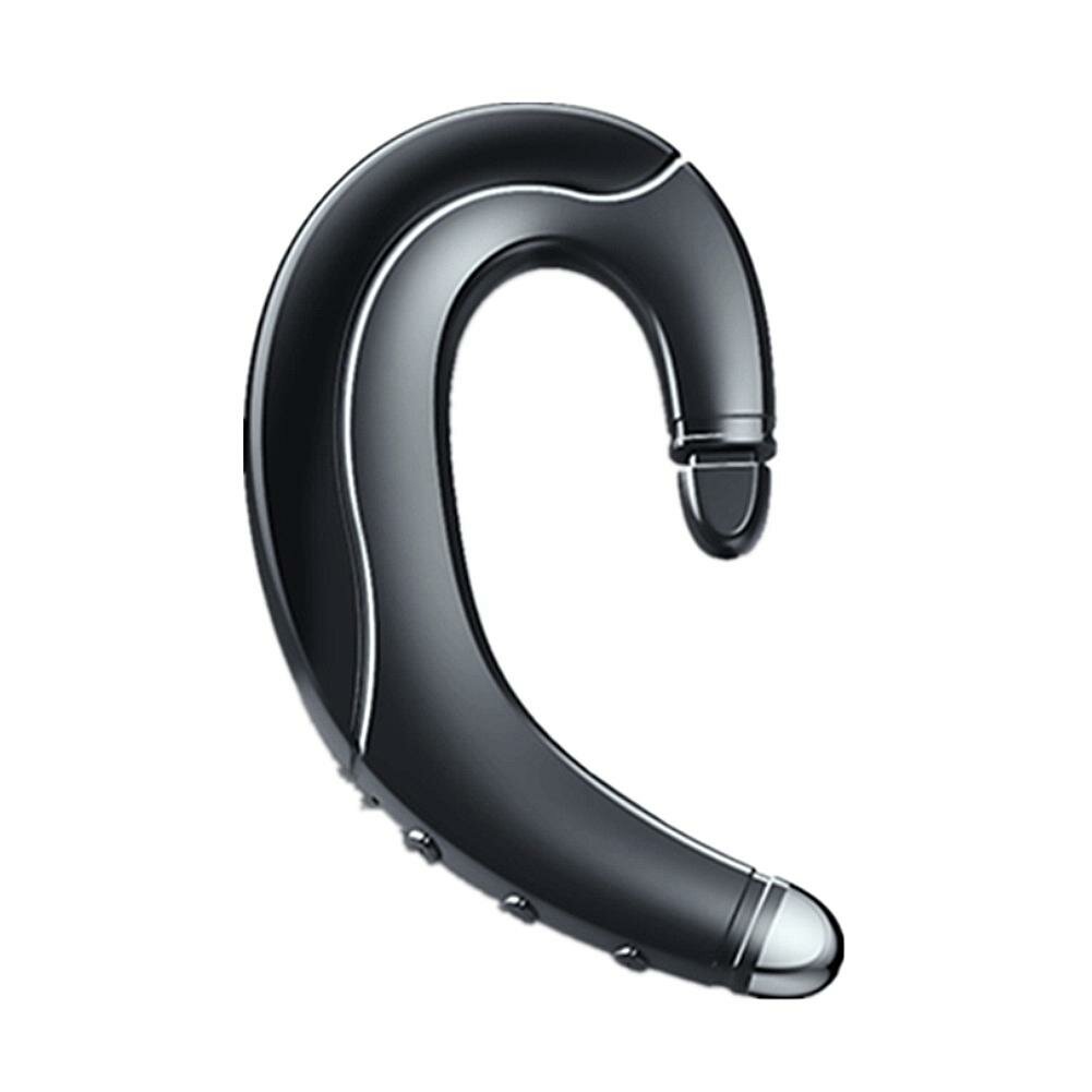 Bakeey YA-04D Bone Conduction Hanging Ear Sport Wireless Ultra Long Standby bluetooth Earphone with Mic - Black