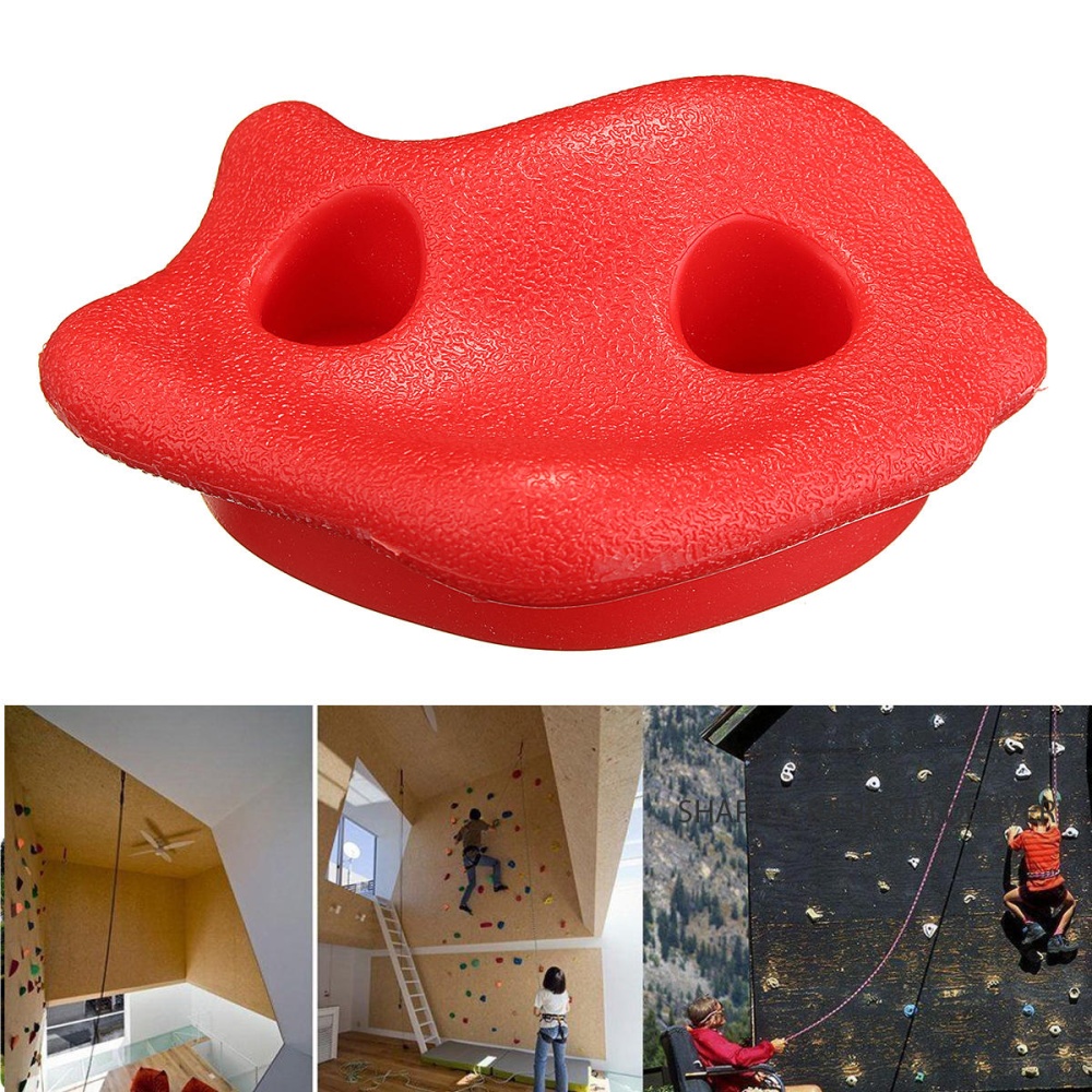 Rock Climbing Holds Hand Feet Wall Climb Textured Stones Plastic Tool Kids Toys Indoor Outdoor - Image 2