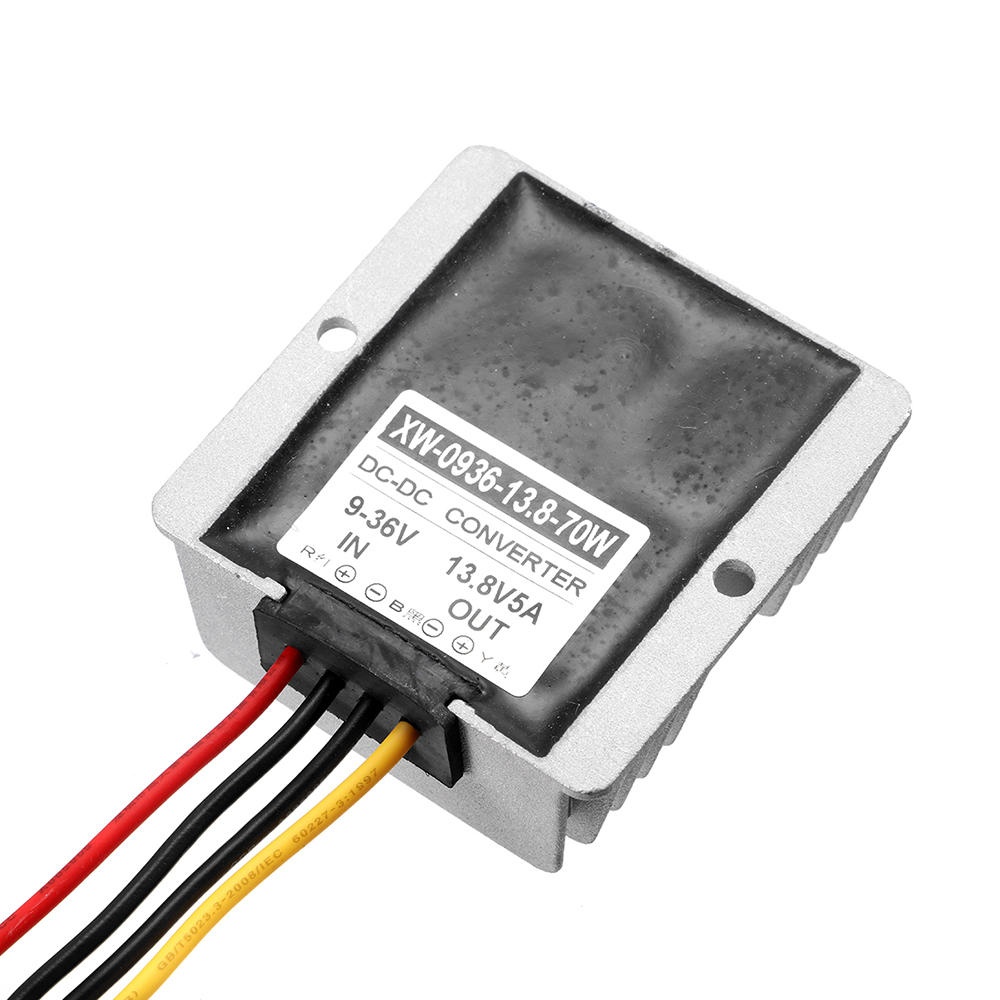 9-36V to 13.8V 5A Boost Buck Regulator 12V 24V to 13.8V 70W Automatic Step up and Step Down Power Supply Module Converter - Image 2