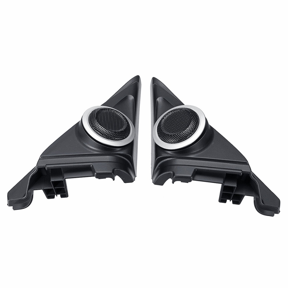 Pair Tweeter Speaker Bezel Tweeter Cover For Honda Accord 2018-2019 - Black