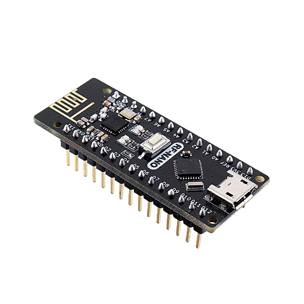 RF Nano V3.0 Micro USB Module ATmega328P QFN32 5V 16M CH340 Integrate NRF24l01+2.4G Wireless Imme - Image 2