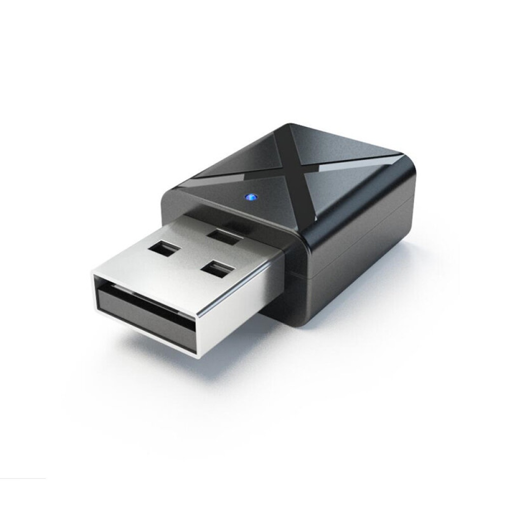 KN320 Car 2 in 1 Wireless Audio USB bluetooth FM Transmitter Receiver Adapter 5.0 TV Computer