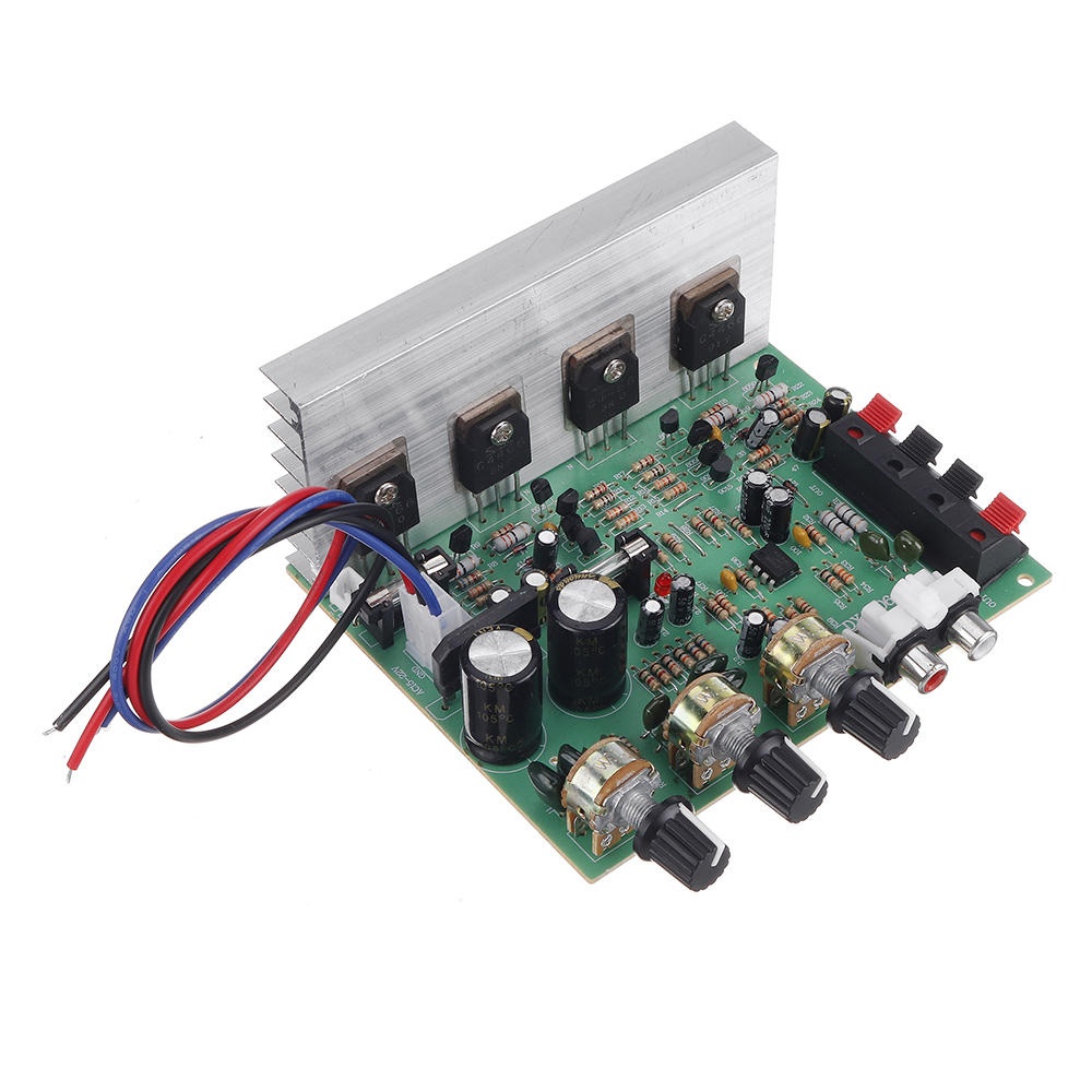 DX-206 2.0 Stereo 80W+80W High Power DIY Speaker Amplifier Board 4558 OP AMP - Image 2