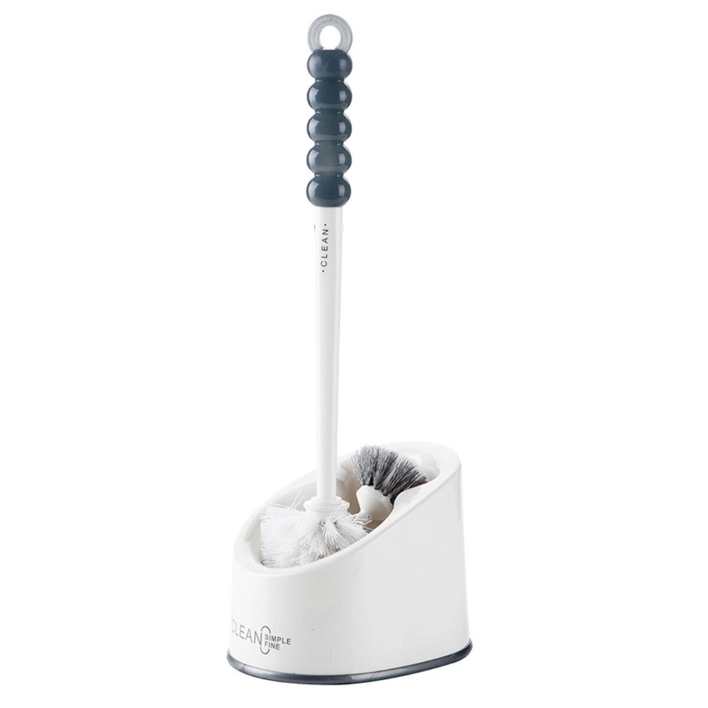 Toilet Brush and Holder Bowl Cleaning Brush with Under Rim Lip Brush and Holder - Seven Light Colors with Remote - Image 2