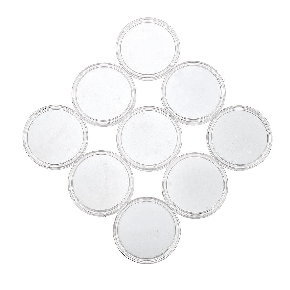 9pcs N35U Heated Bed 25*2mm Circular Magnet with Back Glue High Temperature Glue for 3D Printer