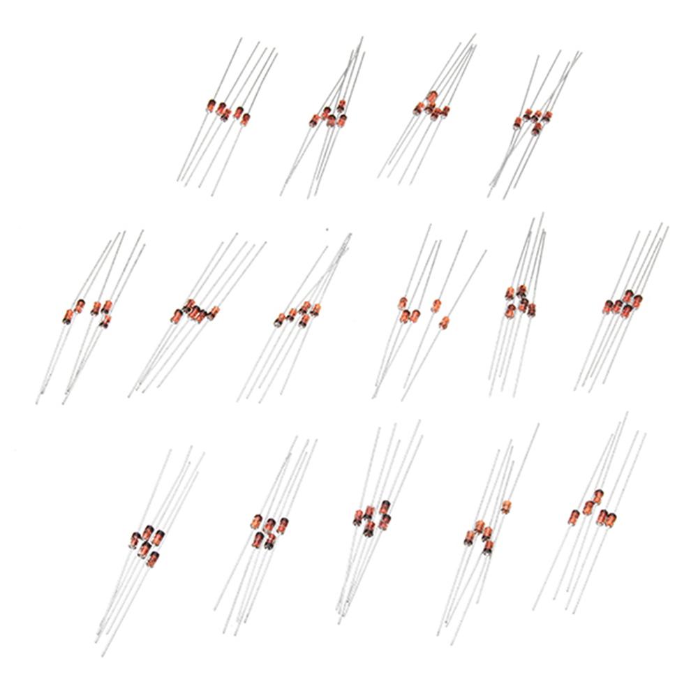 750Pcs 1W Zener Diode DO-41 3V-30V 15 Values Assortment Kit For Electronic DIY Kit - Image 2