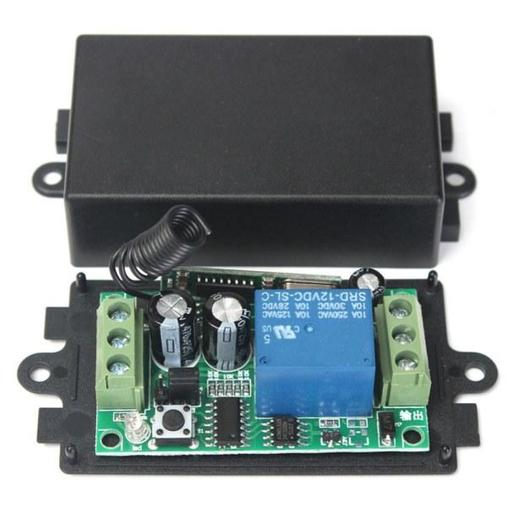 3Pcs Geekcreit® DC 12V 10A Relay 1CH Channel Wireless RF Remote Control Switch Transmitter With Receiver - Image 2