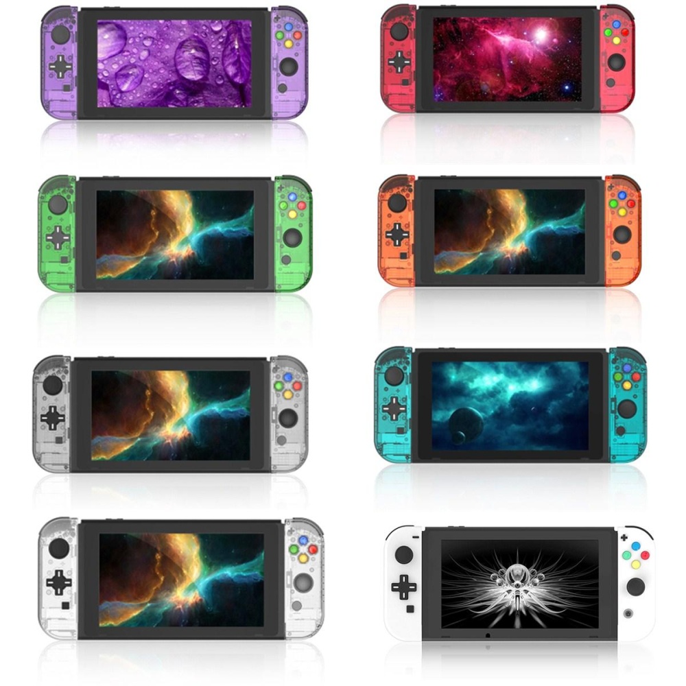 Handles Shell Case Protective Replacement Accessories For Nintendo Switch Joy-con Controller - Transparent - Image 2