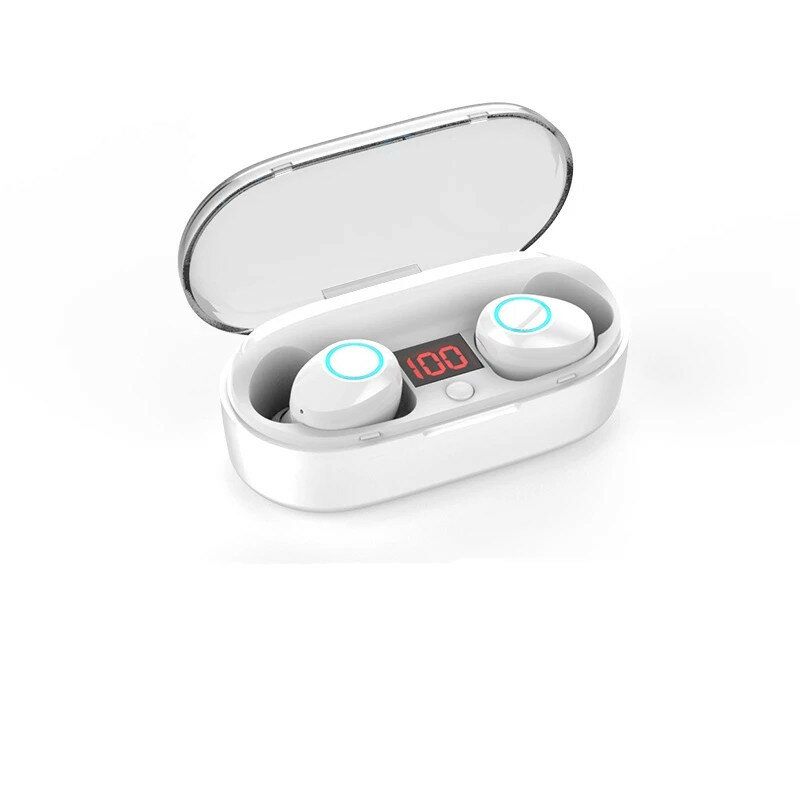 Bakeey J29 TWS bluetooth Headset BT5.0 Wireless Headphone IPX5 Long Life HiFi Stereo Powerful Bass Low latency Earphone with Mic - Red - Image 2