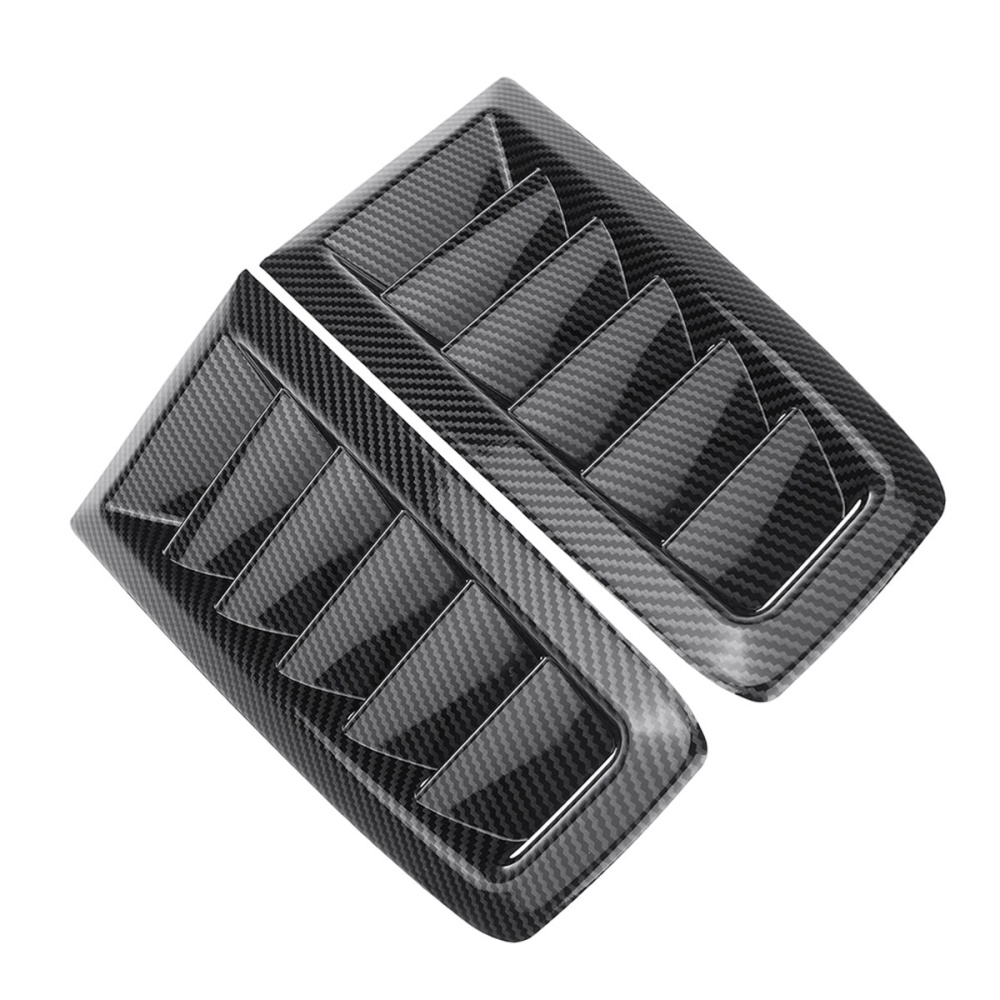 Universal Car RS Style Bonnet Vents Carbon Fiber Look For Ford Focus MK2 - Image 2