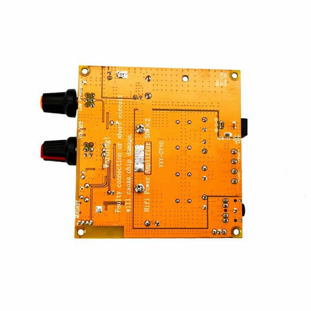 50W+50W TDA3116 Bluetooth 5.0 Amplifier Board 2 Channel External Audio Input Interface 50W x 2 Pre-amplified Bass Sound Processing DC12V DC24V - Image 2