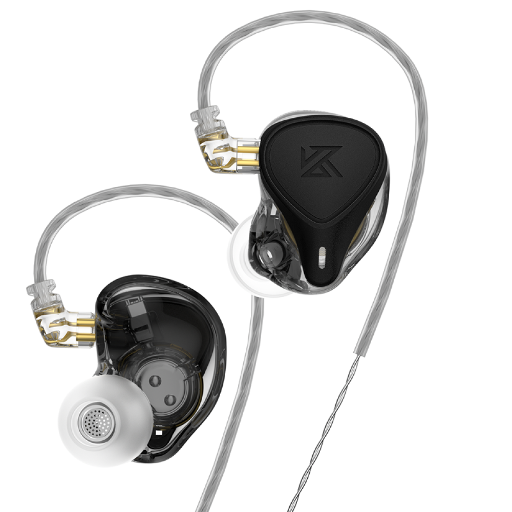 KZ ZEX Pro Electrostatic Dynamic Balanced In-Ear Earphones Monitor Metal Wired Earphone Noice Cancelling Sport Music Headphones with Detachable Cable