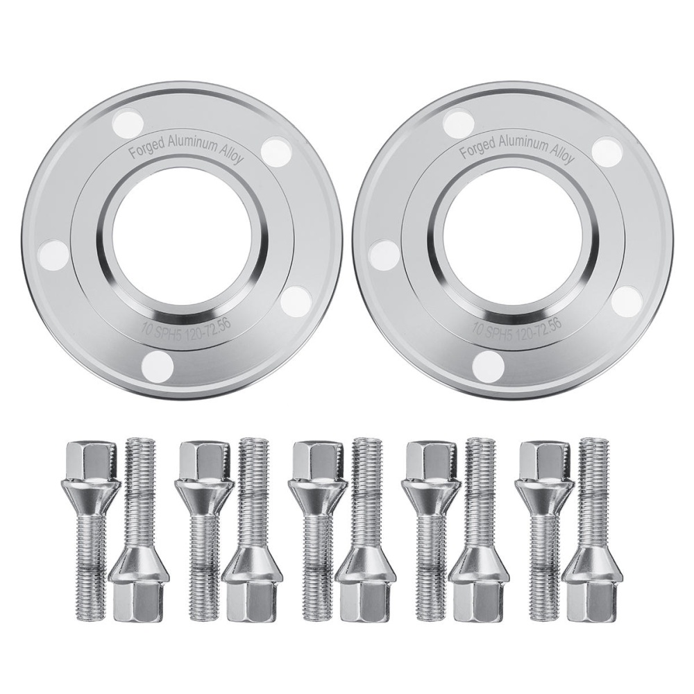 10mm Hub Alloy Centric Wheels Spacers Hubcentric Kit For BMW E36 E46 E60 E90 - Image 2