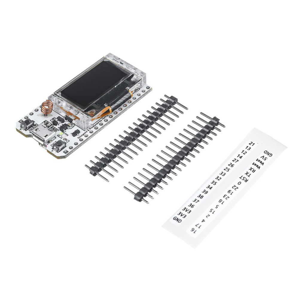 Heltec Development Board SX1278 ESP32 Chip OLED WIFI LoRa Node 433-470MHz Upgrade Version - 868MHz-915MHz