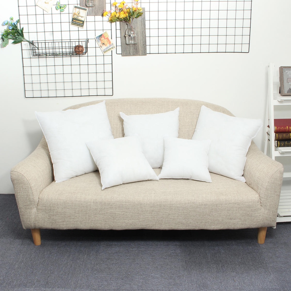 5 Size White Cushion Throw Pillow Sofa Waist Pillowcase Filler Inner PP Cotton - 5# - Image 2