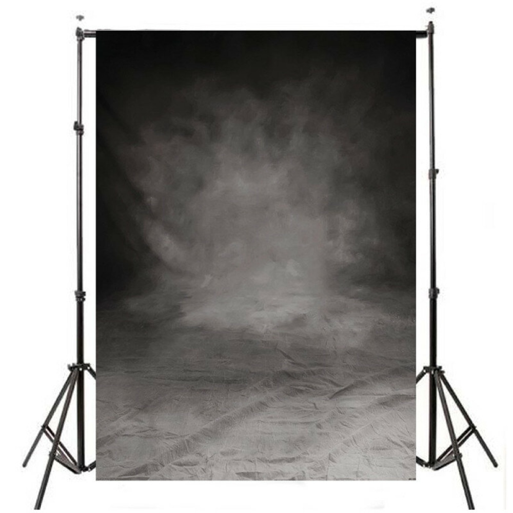 5x7FT Vintage Tie dye Grey Black Cloud Photography Studio Backdrop Background Prop - Image 2