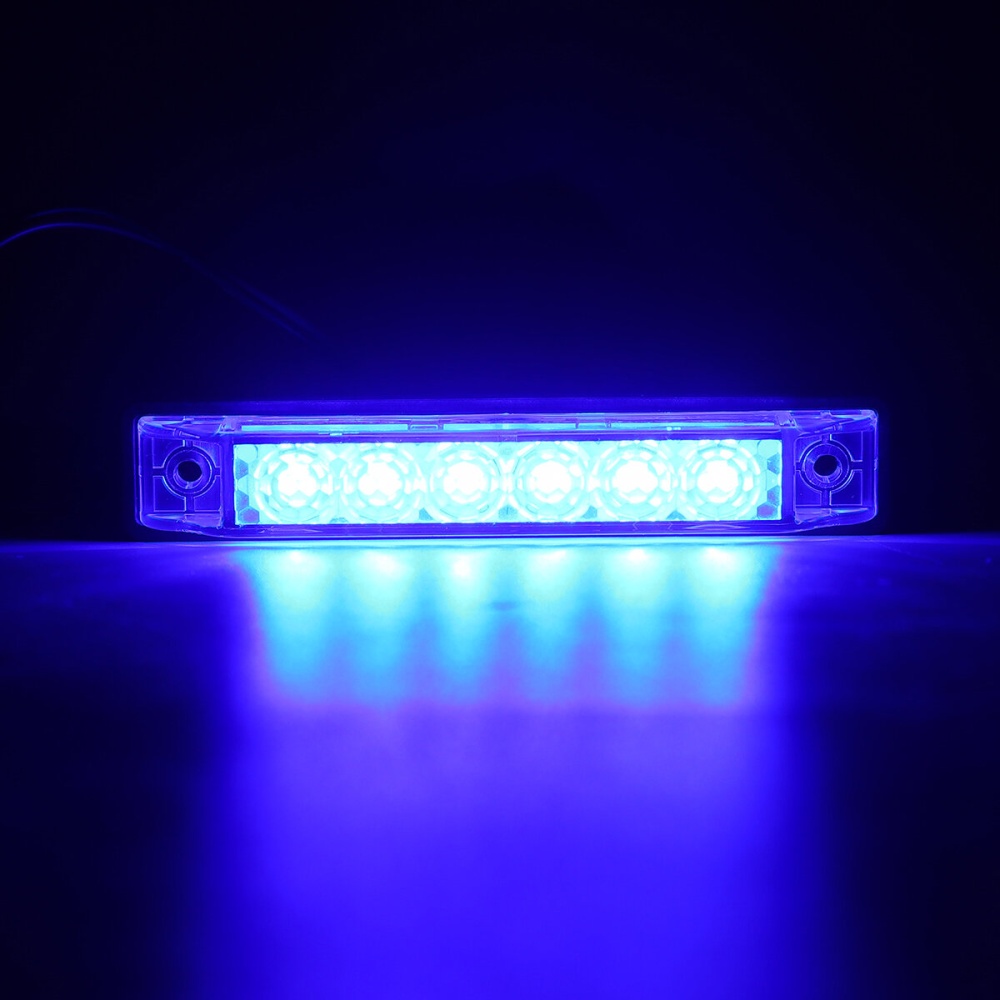 12V LED Marine Lights 2835 Submersible Boat Bow Navigation Deck Spreader Lamp Waterpoof - Blue - Image 2