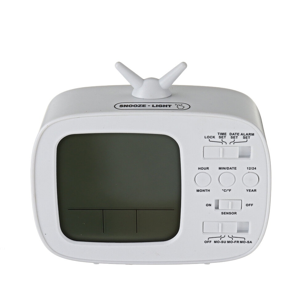 G180 Children Alarm Clock LCD Electronic Clock Student Bedside Alarm Clock Photosensitive Smart Clock - Image 2