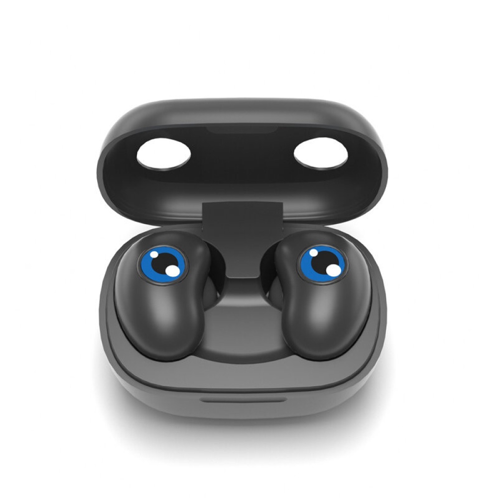 E6 Mini TWS Wireless Earphones bluetooth 5.1 Gaming Headsets Waterproof Noise Cancelling Headset HiFi 3D Stereo Sound Music Headphone - Black - Image 2