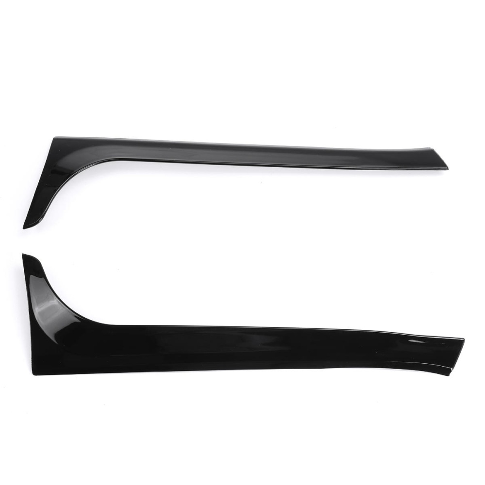 2Pcs Car Black Gloss Black Rear Window Side Spoiler Wing Canards Splitter For VW Golf 6 MK6 2008-2013 - Image 2