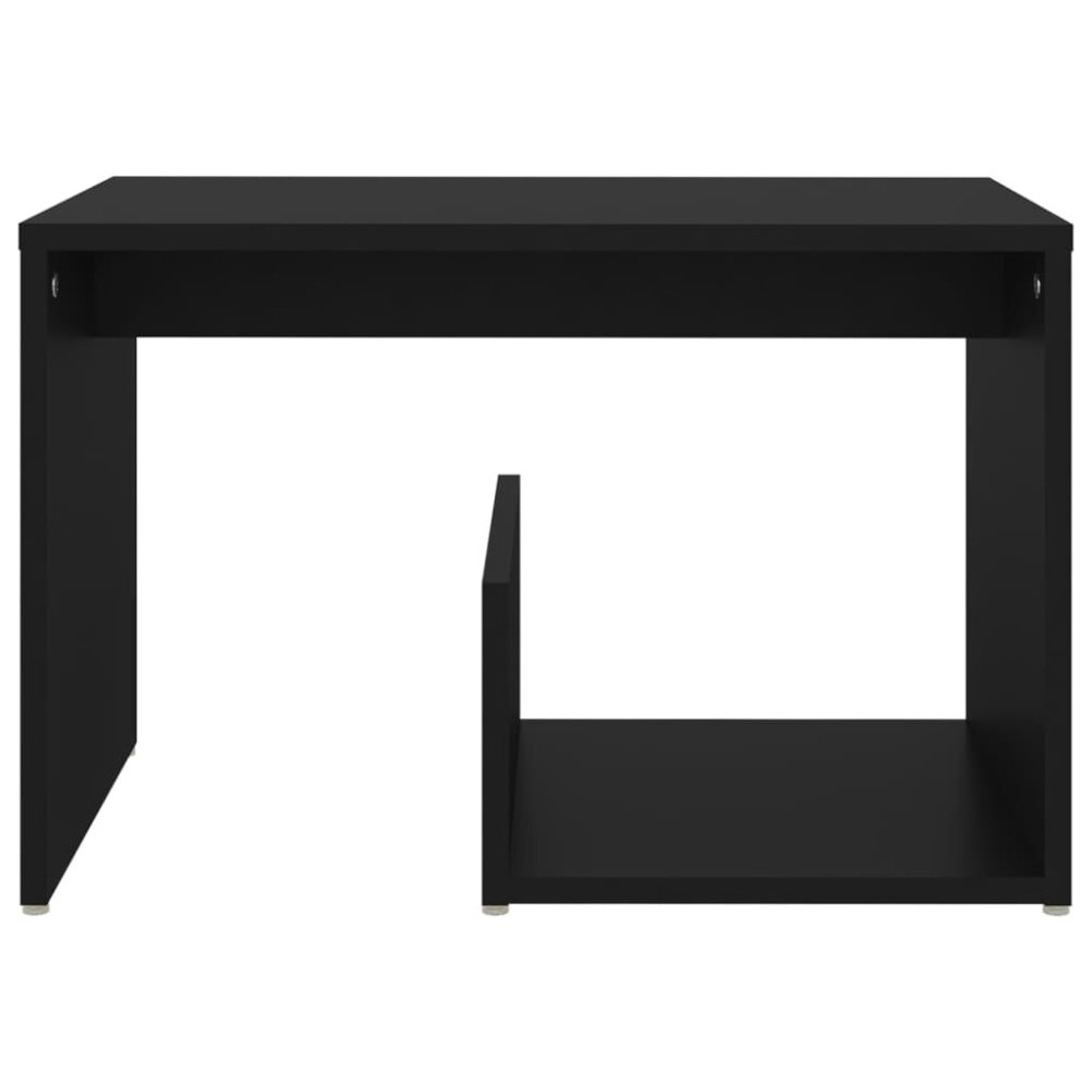 Side Table Black 23.2"x14.2"x15" Chipboard - Image 2